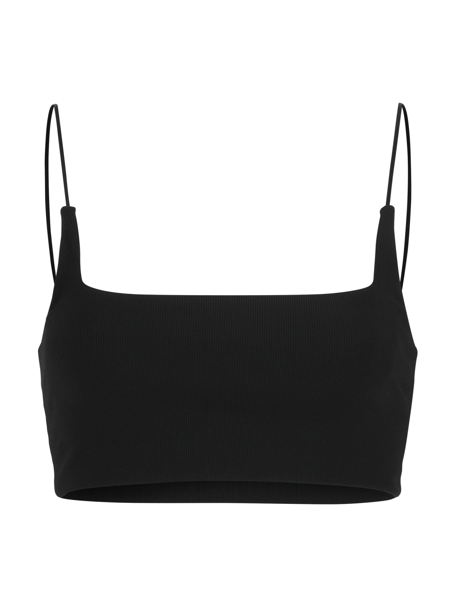 Rib Square Neck Sports Bra Tracy Anderson